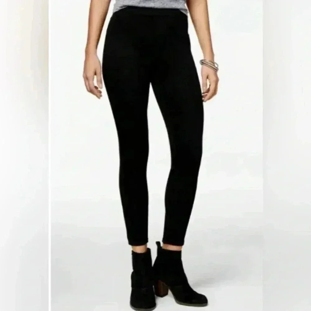 Spanx Women's Ankle Jean-ish Leggings Pants Jeans Small XL Black
